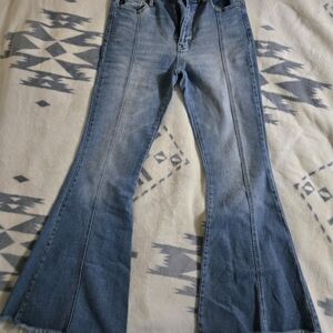 KanCan Light Blue Flare Jeans